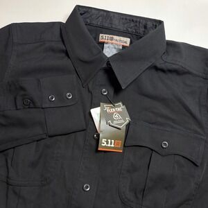 5.11 Tactical Concealed Carry Shirt Flex-Tac Poly Wool Womens XLT Tall NEW